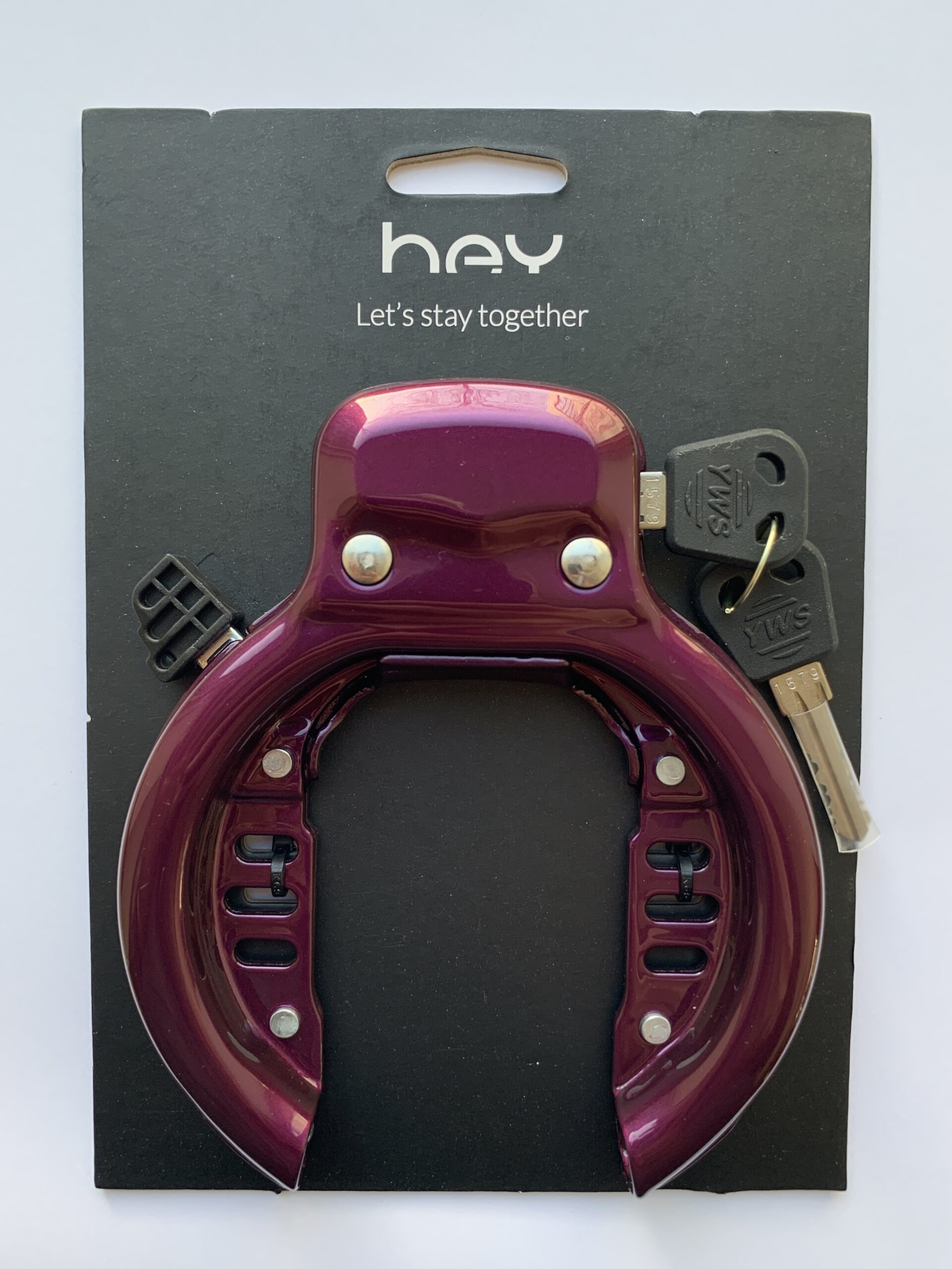 Hey cycle lås lilla forsikrings godkendt ringlås